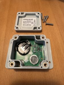 Easylevel Gehäuse ohne installierter Batterie