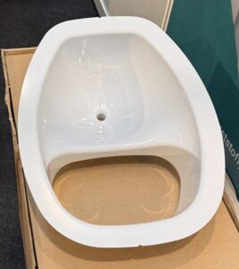 Trenneinsatz der Trelino Trenntoilette